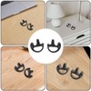 KOMBIUDA 1 Pair Interphone Reusable Rubber Earpieces for Coil Tube