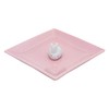 Ceramic Incense Plate & Rabbit Incense Holder (Pink)