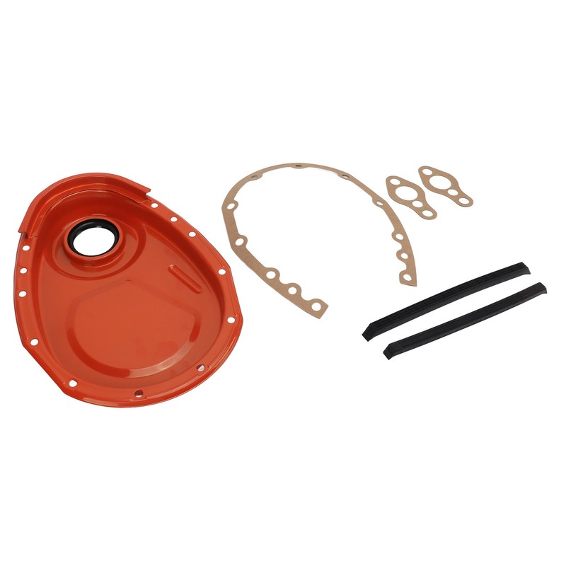Timing Chain Cover Gasket Seal Bolts Kit Metal for SBC