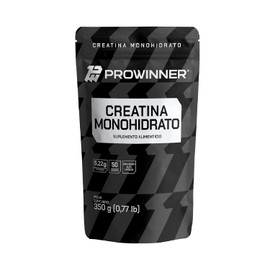 PROWINNER | Creatina Monohidrato, Suplemento Alimenticio, Creatina Monohidrato 100%Pura Micropulverizada con Fructosa y Ácido Alfa Lipóico, 5.96 g de Creatina por Porción, Pre entreno, Bolsa de 350g