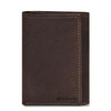 VALENCHI Leather Trifold Wallet For Men - RFID Blocking -