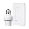 DEWENWILS Remote Control Light Bulb Socket Wireless Wall Light Switch