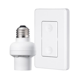 DEWENWILS Remote Control Light Bulb Socket Wireless Wall Light Switch E26 E27