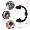 SeonFook 200 Sets Fixed Parts E Snap Rings Black Carbon