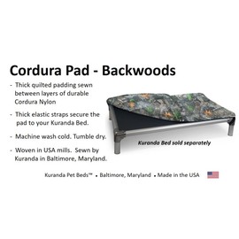 Kuranda Cordura Pad - X-Large - 44" x 27" - Backwoods