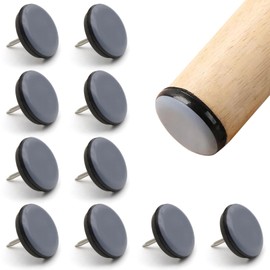 Furniture Felt Pads,25MM Diameter Felt Pads for Furniture Feet,Furniture Pads, Chair Leg Floor Protectors.Floor Protectors for Furniture Legs with Easy Screw,Floor Protector Pads(10PCS)