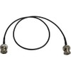 Lightning Parts, BNC Cable, Both Ends, BNC-P, RG174, 19.7 inches