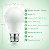 Briignite Grow Light Bulbs, 4 Full Spectrum Growth Modes, 3/9/12/18H