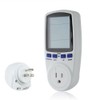 Stanz (TM) Plug Power Meter Monitor Energy Watt Voltage Amps