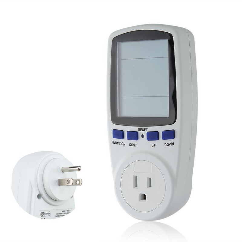 Stanz (TM) Plug Power Meter Monitor Energy Watt Voltage Amps