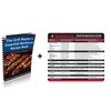 Cave Tools Meat Temperature Food Magnet Sheet for Internal Temperatures