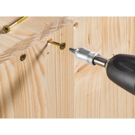 kwb by Einhell Bit Drill Box 22-Piece S-Box Tool Accessories (22-Piece Bit and Drill Set, Suitable for All Drills with a 1/4 Inch Hex Socket, Includes Storage Box)