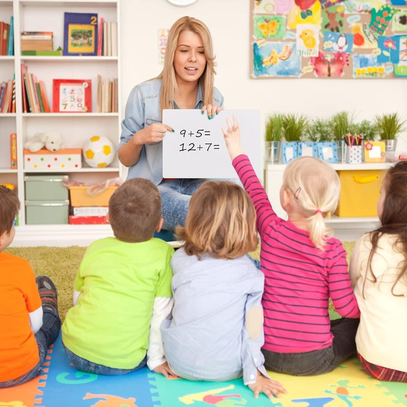 MAKELLO Small White Board A4 Dry Erase Board for Kid,