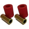 Energy Suspension 2 Energy Suspension 30.6011R Red Poly Large Hood Roller - Peterbilt and Kenworth