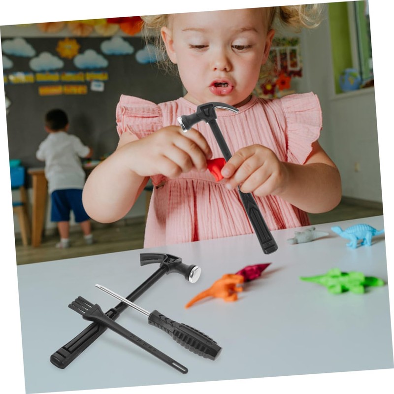 Kisangel 9 Sets Excavation Tool Kit Hammer Chisel Brush Scraper