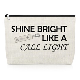 ICU Nurse Gifts for Women Doctor Medical Staff Makeup Bag Doctor Appreciation Gift Emergency Room Zipper Pouch Nursing Present for ICU ER Nurse Medical Graduation Christmas Birthday Cosmetic Bag