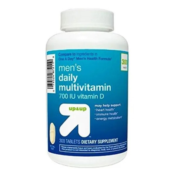 Up & Up Multivitamínico Diario Hombre Con Vitamina D 300