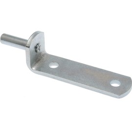Hardware Essentials 852539 Hinge Gate Pintle (1/2"), Silver (Pack of 5)