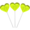Fruidles Lollipops Mini Heart Shaped Flavored Delicious Lollipop, Individually Wrapped,