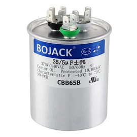 BOJACK 97F9899 35+5uF 35 MFD 440V Upgraded Replacement Round Capacitor