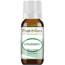 Spearmint Essential Oil 10 ml. 100% Pure Undiluted Therapeutic Grade for Aromatherapy Diffuser