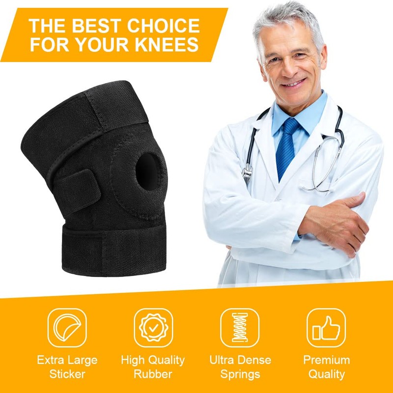 ACWOO Knee Support Brace for Men and Women, Adjustable Compression
