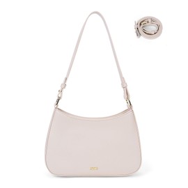 TIAASTAP Handbag Women's Small Hobo Bag Elegant Shoulder Bag Y2K Shoulder Bag for Women PU Leather Shoulder Bag Women's Small Handbags with Zip Cool Things for Teenage Girls, beige
