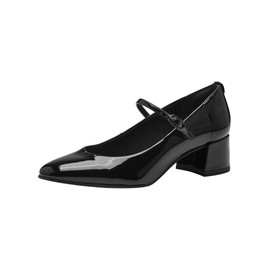 Tamaris Women's Block Heel Court Shoes, black