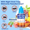 Fruit Fly Trap Refills Liquid Only 12 Pack,Fruit Fly Gnat