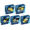 Eitech Metallbaukasten - Mini Baustellenfahrzeuge (5er Set)