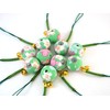 Zoon Flower Crepe Kaleidoscope, Japanese Pattern, Crepe, Rooted Bell Key