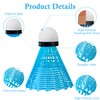 FYSL Shuttlecock Set of 12 Durable Badminton Balls, High-Quality Nylon