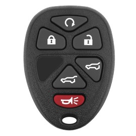 Vurkcy Key Fob Replacement for 2007-2014 Chevy Suburban Tahoe GMC Yukon/ 12-17 Traverse/ 07-13 Escalade Car Keyless Entry Remote Control,OUC60270 OUC60221,6 Buttons
