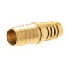 3-Pack Heavy-Duty 3/4-in. Brass Coupling with Stainless Steel Clamps (Hose