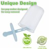 Honsen Popsicle Molds Set 6 Pieces Ice Popsicle Maker-BPA Free,Easy-Release
