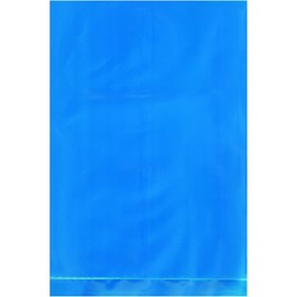 BOX USA Aviditi 4" x 6" Flat Open Top Blue Plastic Poly Bags for Party Favors, Gifts, Parts, Storage, Packaging, and More, 2 Mil (Case of 1000)