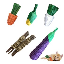 Chewing Toy, Natural Material, Tree Branches, Branches, Nibbles, Hamsters, Chinchilla, Small Animals, Rabbits, Squirrels, Stress Relief, Lack of Exercise, Pet Supplies