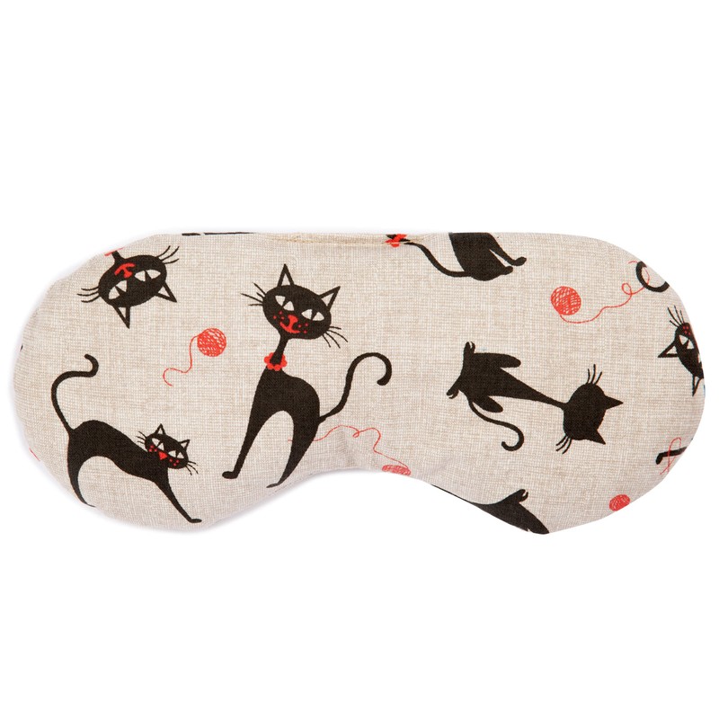 Eye Pillow Linseed + Eye Brace for Relaxation, Cooling or