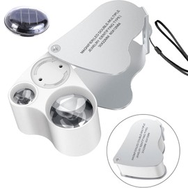 TITKBOW 30 x 60 Magnifying Glass Jewellers Silver