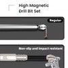 27PCS Magnetic Screwdriver Bits, Slide Each Drill Bit, High-Performance Magnetic