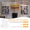 Vtuik 4 Pack 11 inch 24W Dimmable Square LED Recessed