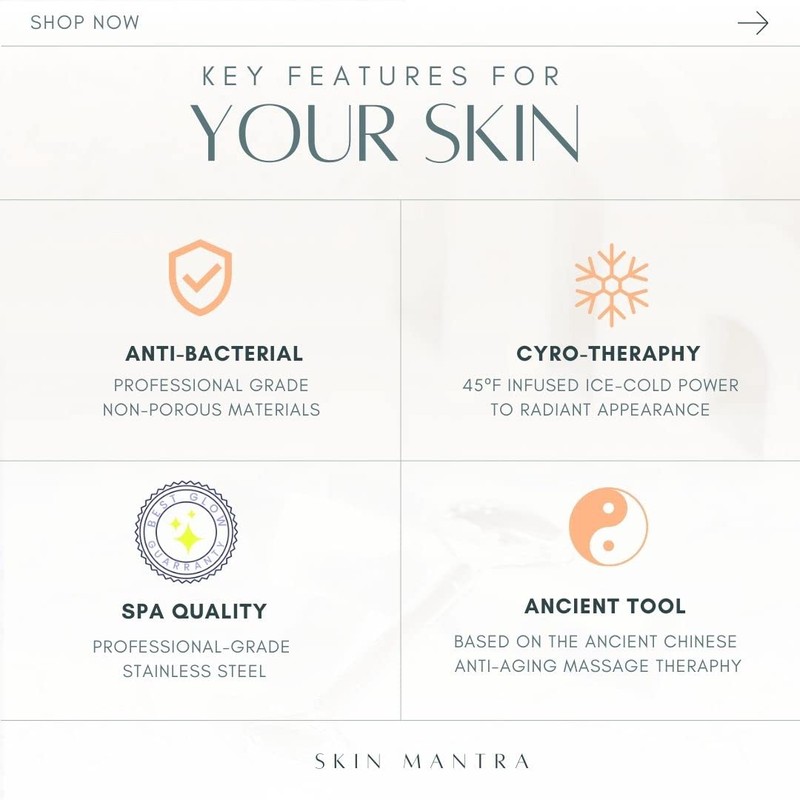 Skin Mantra - Cryo Therapy Set Stainless Steel - Skin