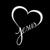 Jesus Heart Vinyl Decal Sticker Cars Trucks Vans Walls Laptops