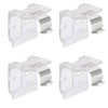 Aifeier ET 4 Pcs Cordless Shade Mounting Bracket with Metal