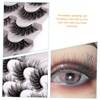 minkissy 2 Boxes Messy False Eyelashes Fluffy Eyelashes Natural Look