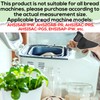 2pcs Bread Maker Kneading Paddle for CBK-110KP, Aluminum Alloy Bread