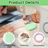 3Pcs Magnetic Seam Guide with Scale, Polygonal Strong Magnetic Gauge