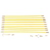 10pcs 4mm Fiberglass Running Wire Cable Electrical Fish Tape Pull