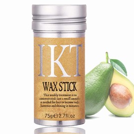 Fusang Hair Wax Stick,Slick Stick for Hair,Non-greasy Styling Hair Pomade Wax Stick Smooth Long Lasting Hair Stick Wax for Fly Away & Edge Frizz Hair,Easy to Use-2.7 Oz