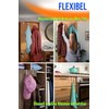 4happy Door Hooks for Hanging, Set of 10 - White
